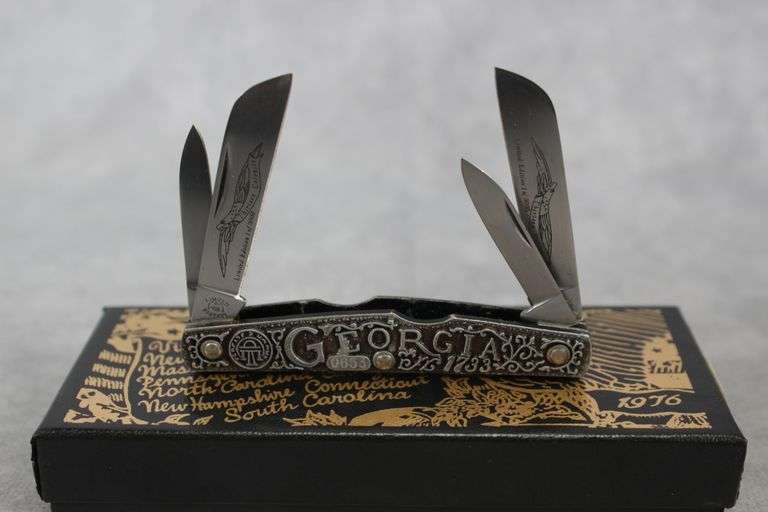 1976 SCHRADE STOCKMAN 13 COLONIES GEORGIA TC-4