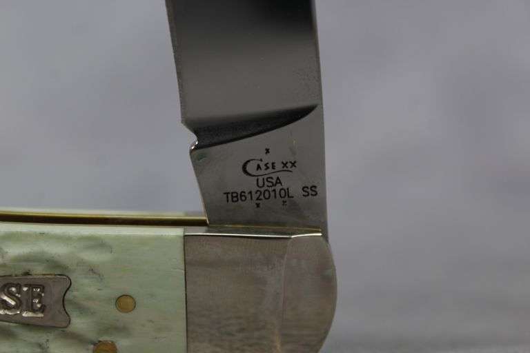 2017 CASE TRIBAL LOCK MINT GREEN BONE TB612010L