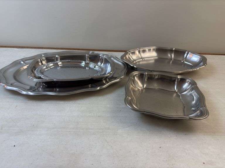 Silver trays
