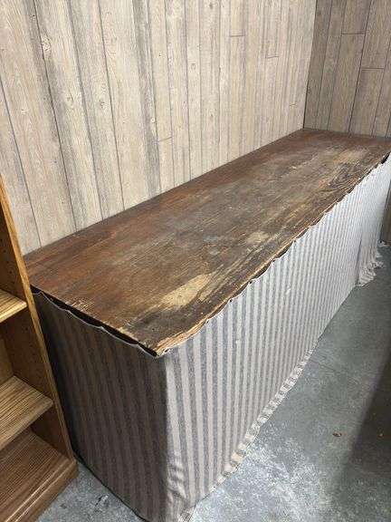 Antique Table 97” W 27”D 30” H