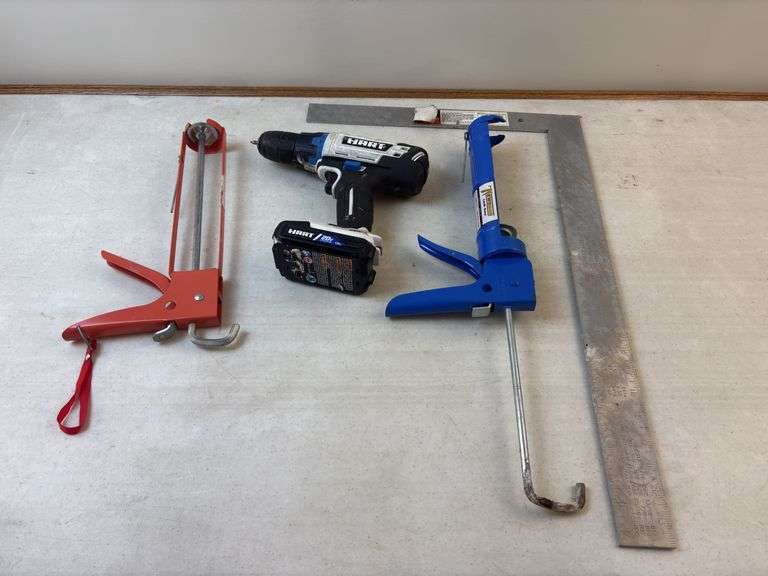Hart Drill ( battery no chgr ) caulk guns , square