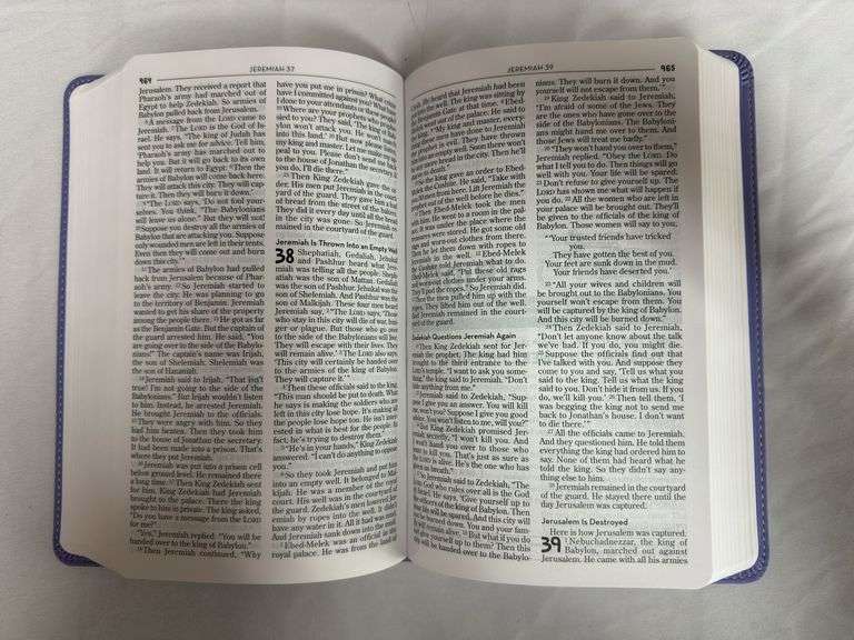 (2) Kids NIrV Devotional Bibles Lavender and Green Both Italian Duo Tone