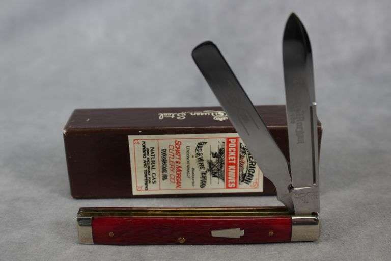 SCHATTS&MORGAN DOCTORS KNIFE RED BONE 042 296