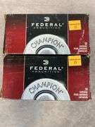 (2) Full Boxes of Federal 9 mm - 115 Grain