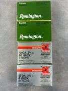 (3) Full Boxes & 1 Partial of 12 GA Buckshot