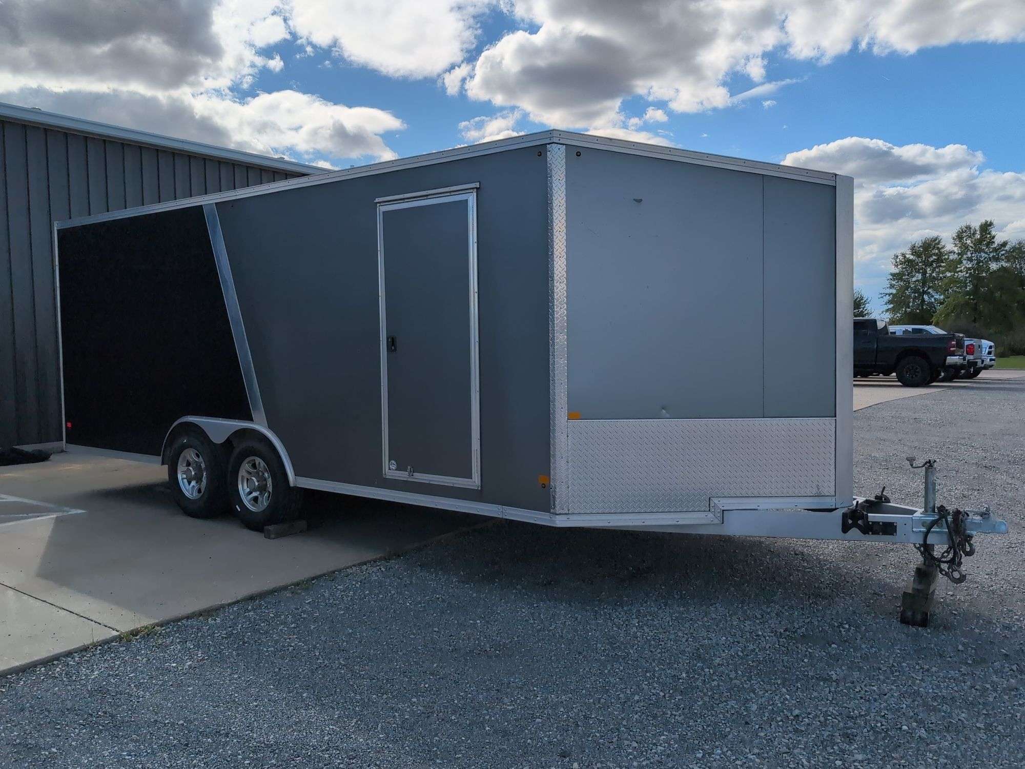 2015 - 24' Cargo Pro aluminum enclosed trailer - contents not included