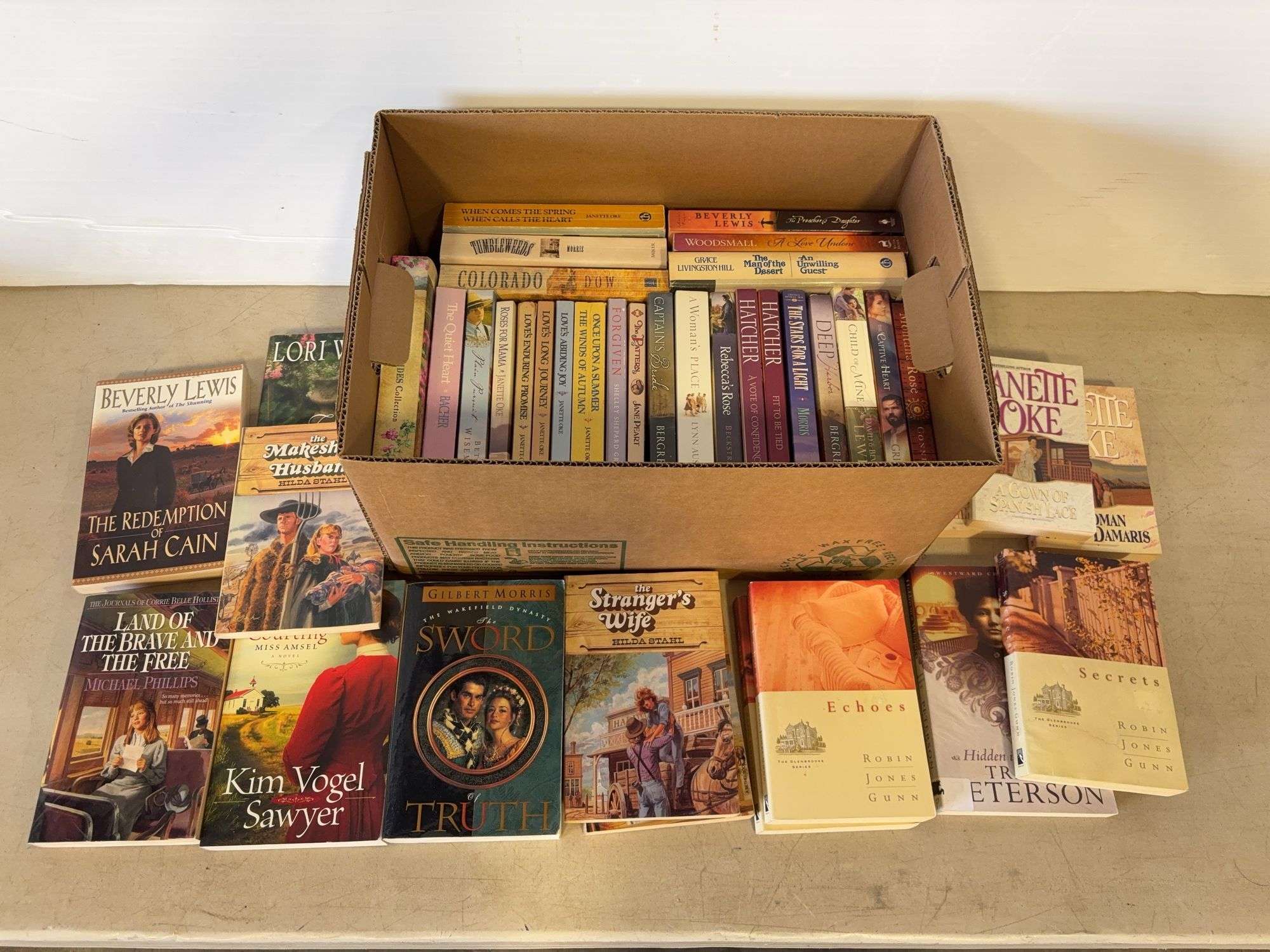 Box of books