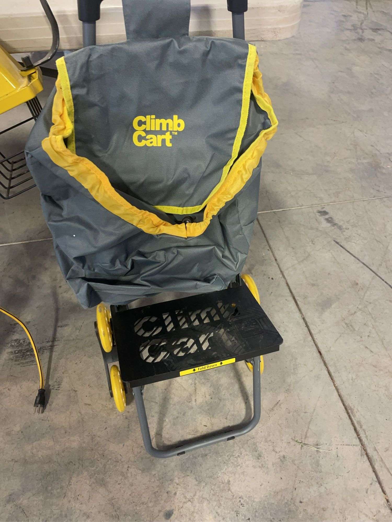 Work light and foldable cart