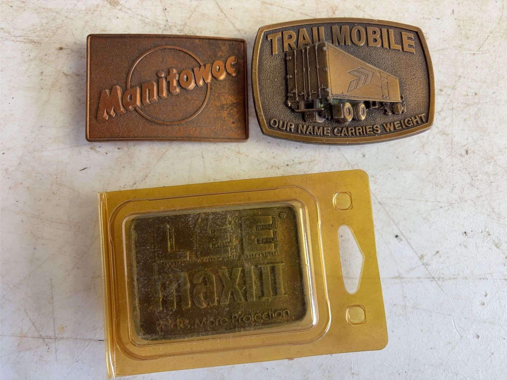 (7) miscellaneous belt buckles - see photos