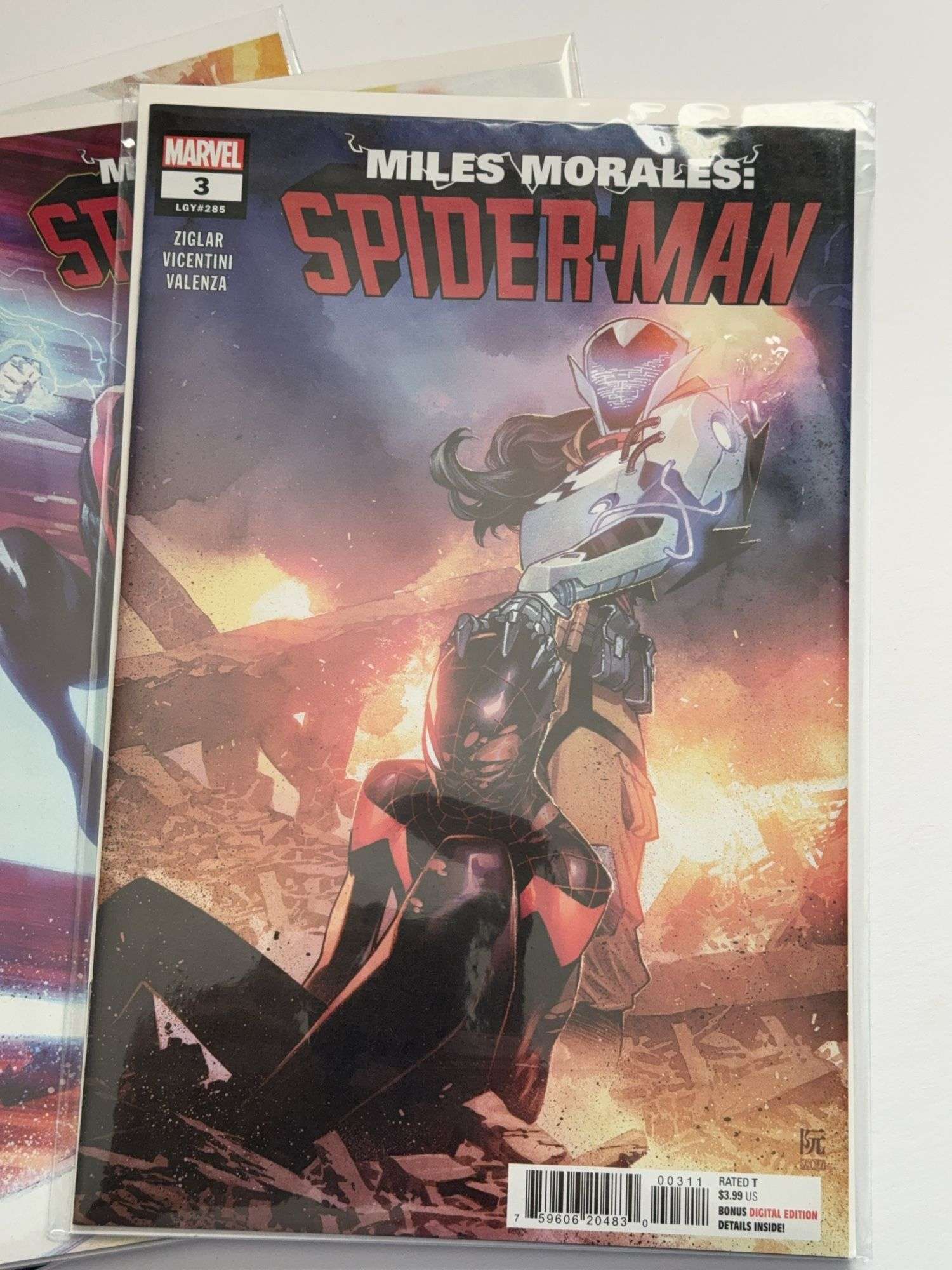 (6) Marvel Miles Morales Spiderman Comics (#’s 3, 4, 5, 6, 7, and 11)