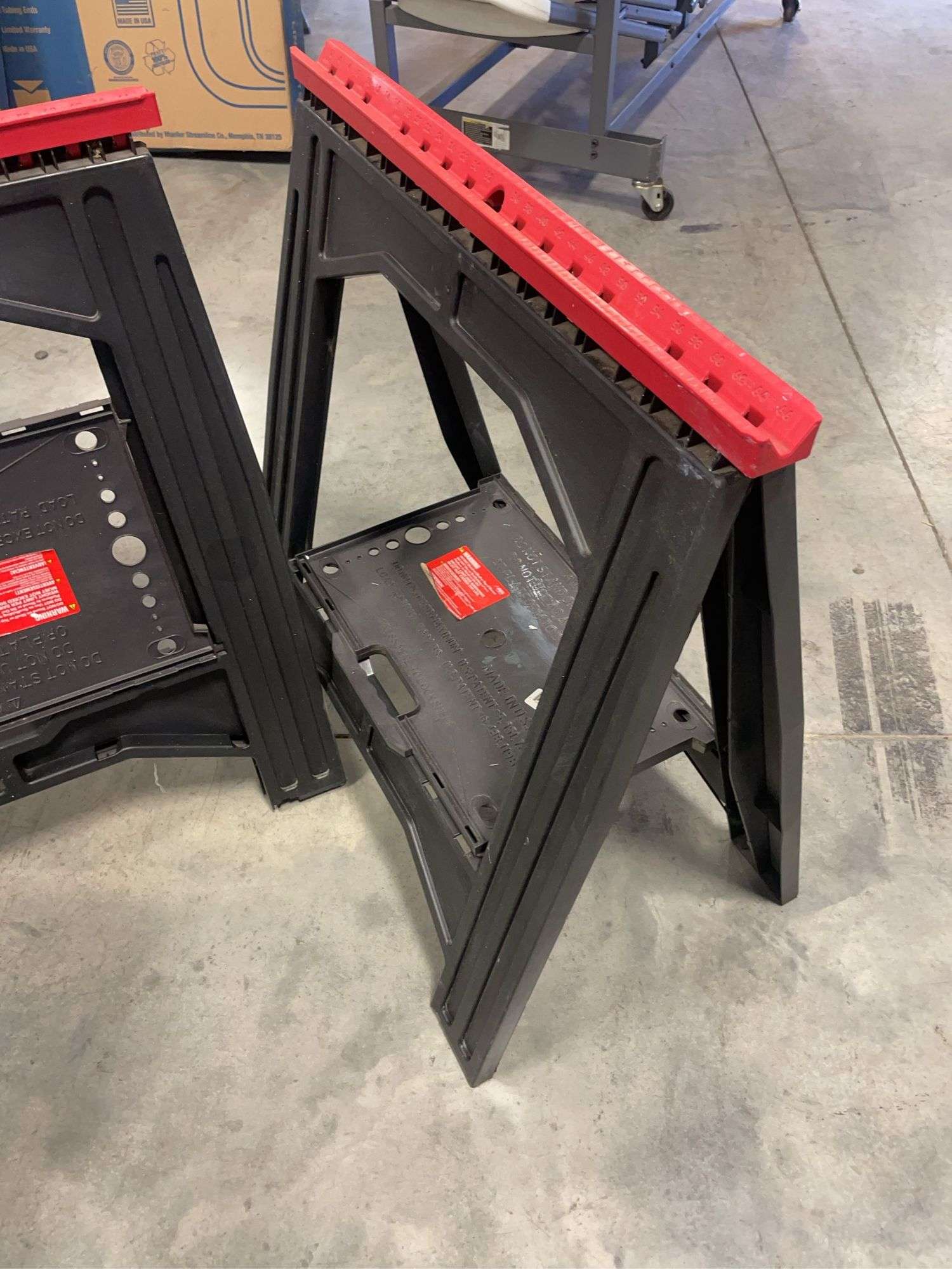 (2) Skil work stands