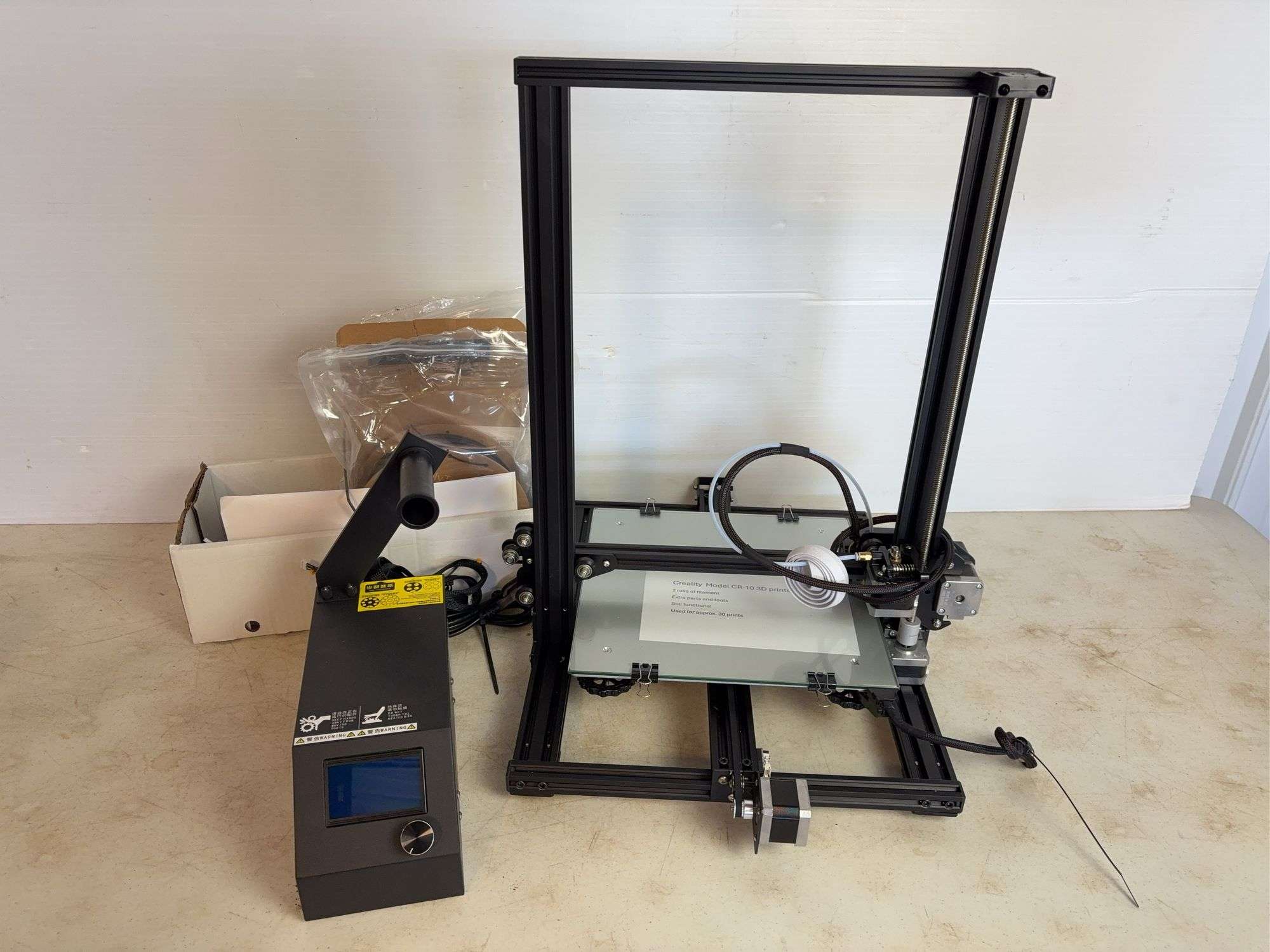Creality Model CR-10 3D printer - see description and photos