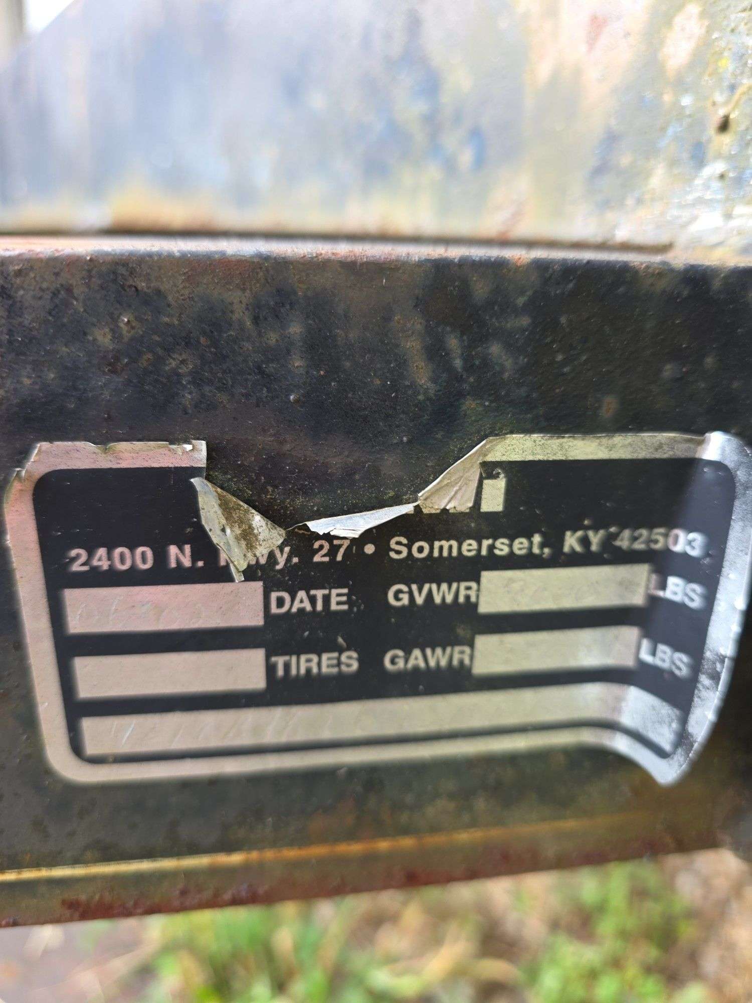 16ft tandem axle bumper hitch trailer