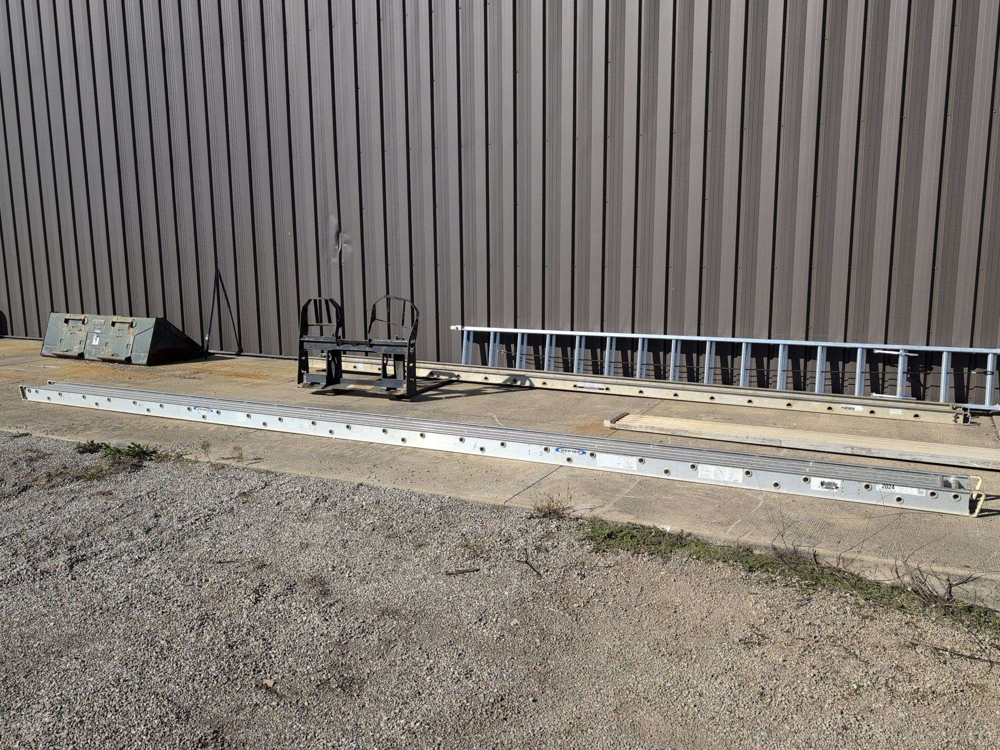24' Werner industrial ladder
