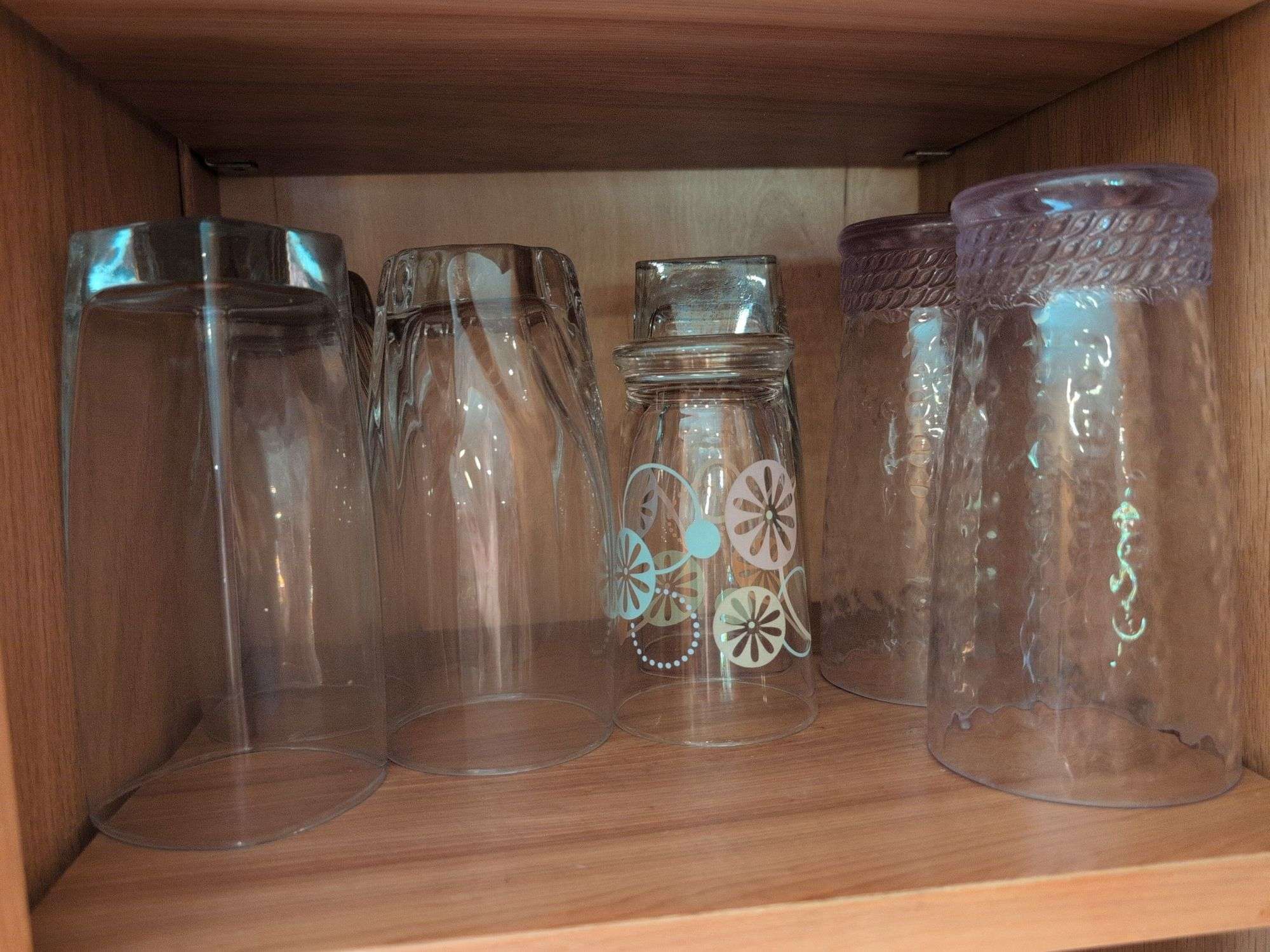 Miscellaneous glass cups - see photos