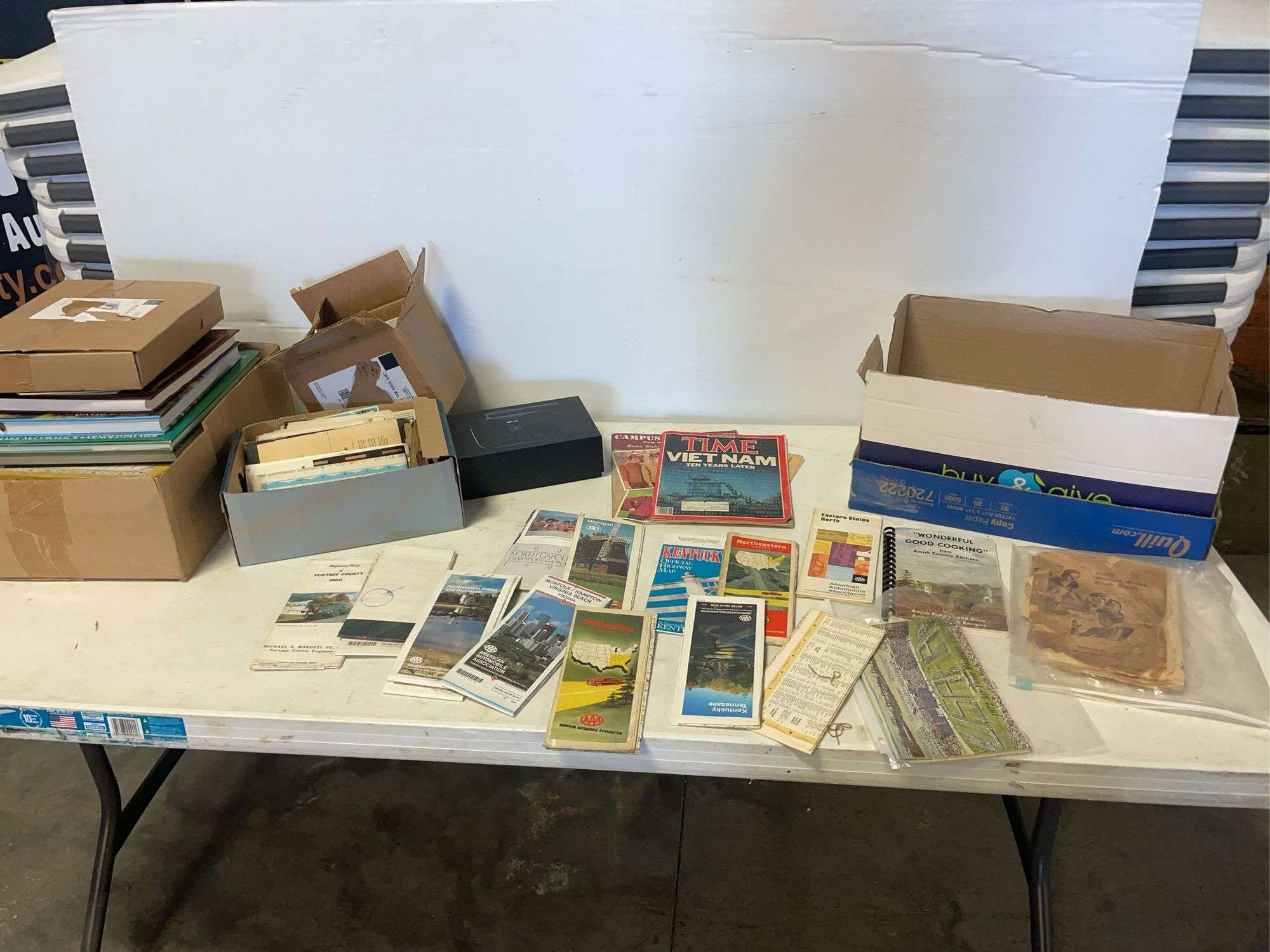 Vintage magazines, books, and more