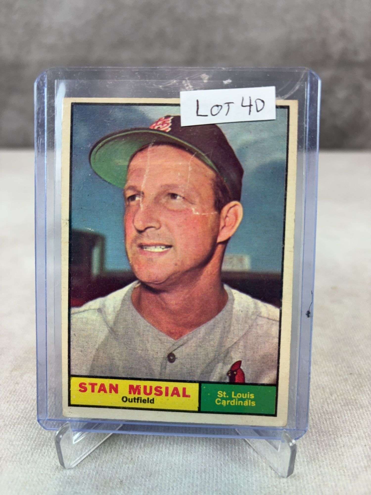 Stan Musial - 1961 Topps #200 - VG