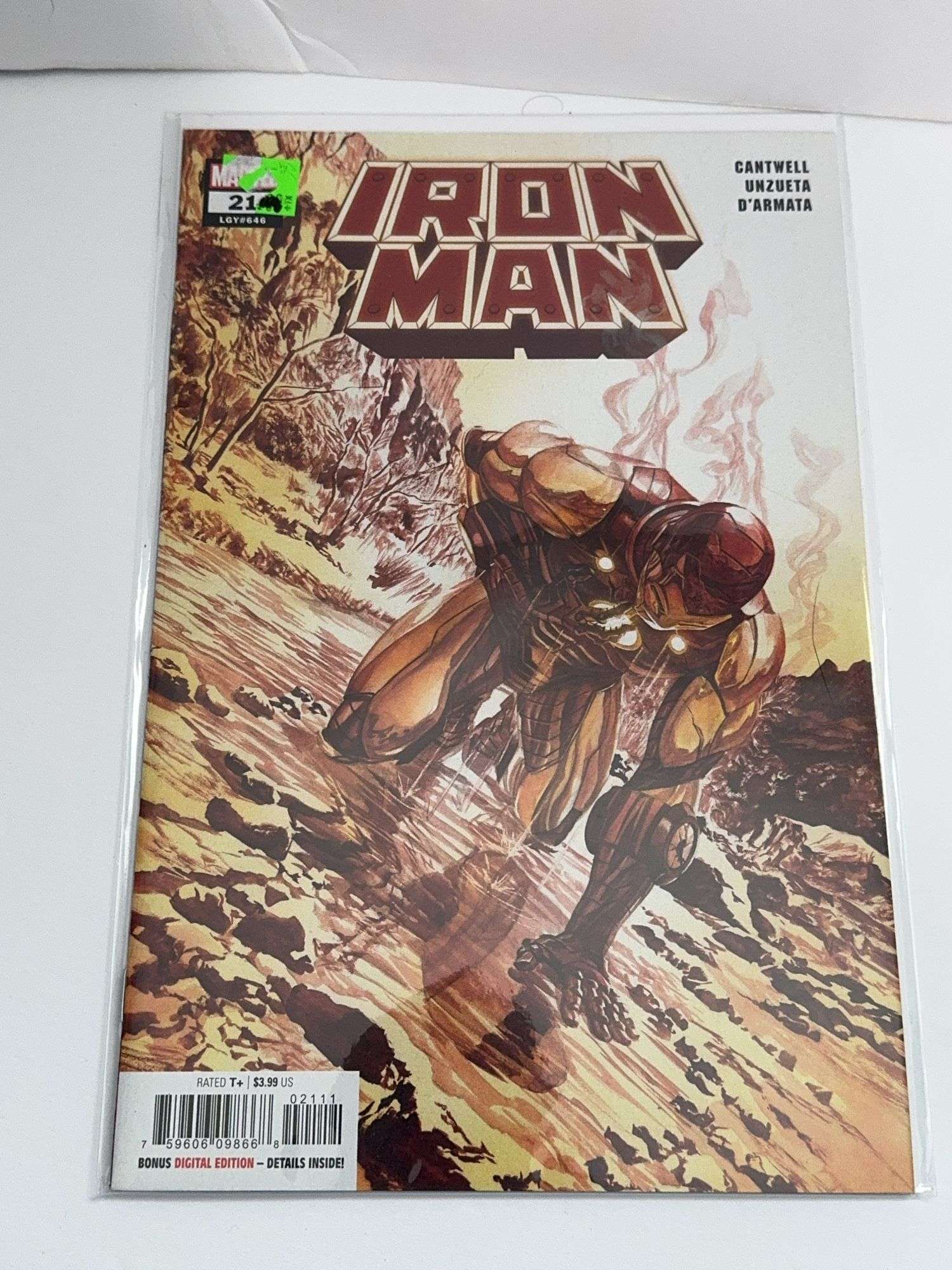 (6) Marvel Iron Man Comics (#’s 10, 12, 13, 15, 20, and 21)