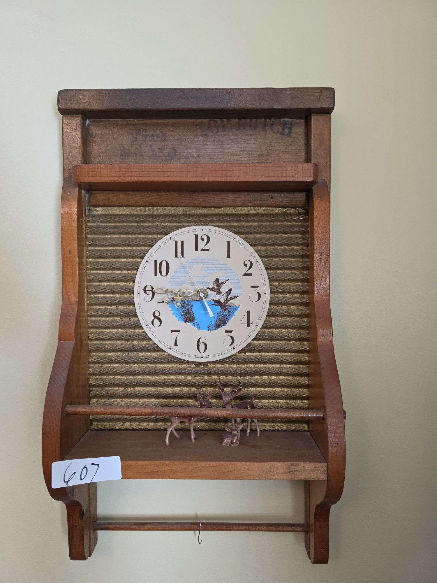 Electric Lamp & boutique wash board