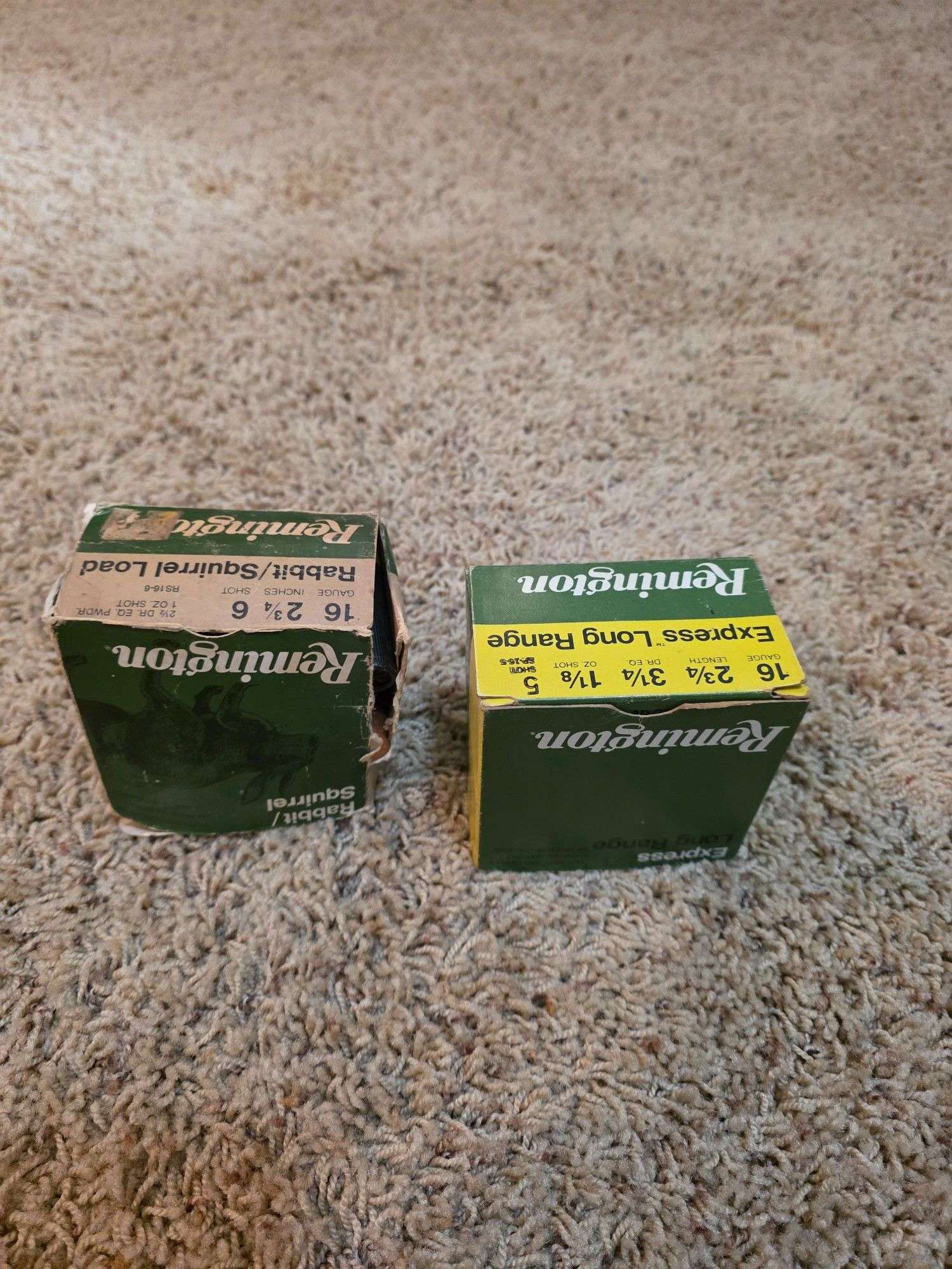 2 boxes of 16 Gauge Shot Shells