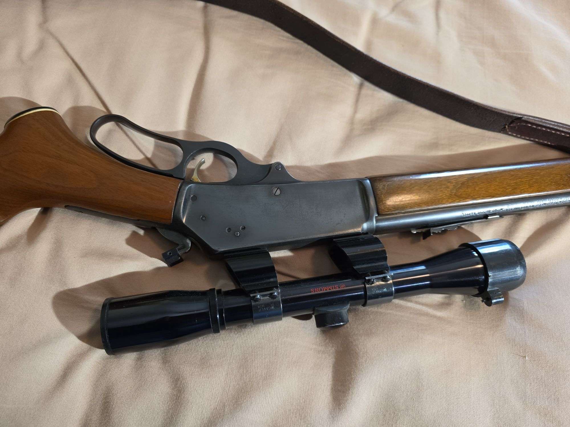 Marlin Model 336 35 cal Lever Action w Simmons scope