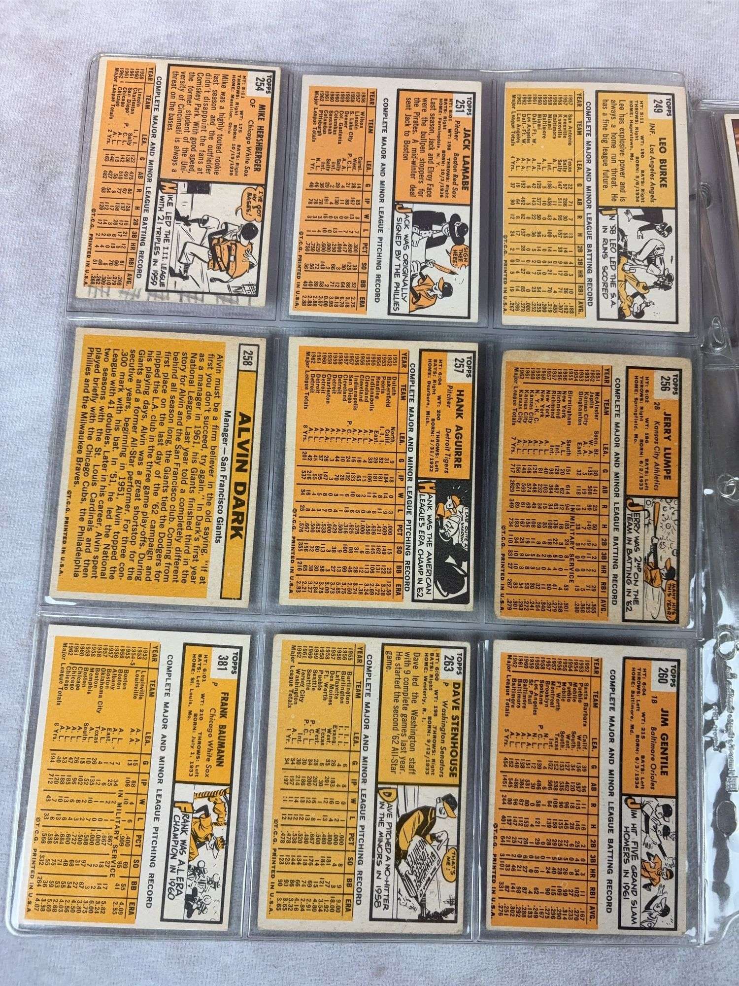 1963 Topps BB 50 Card Lot - Nice - EX- to EXMT