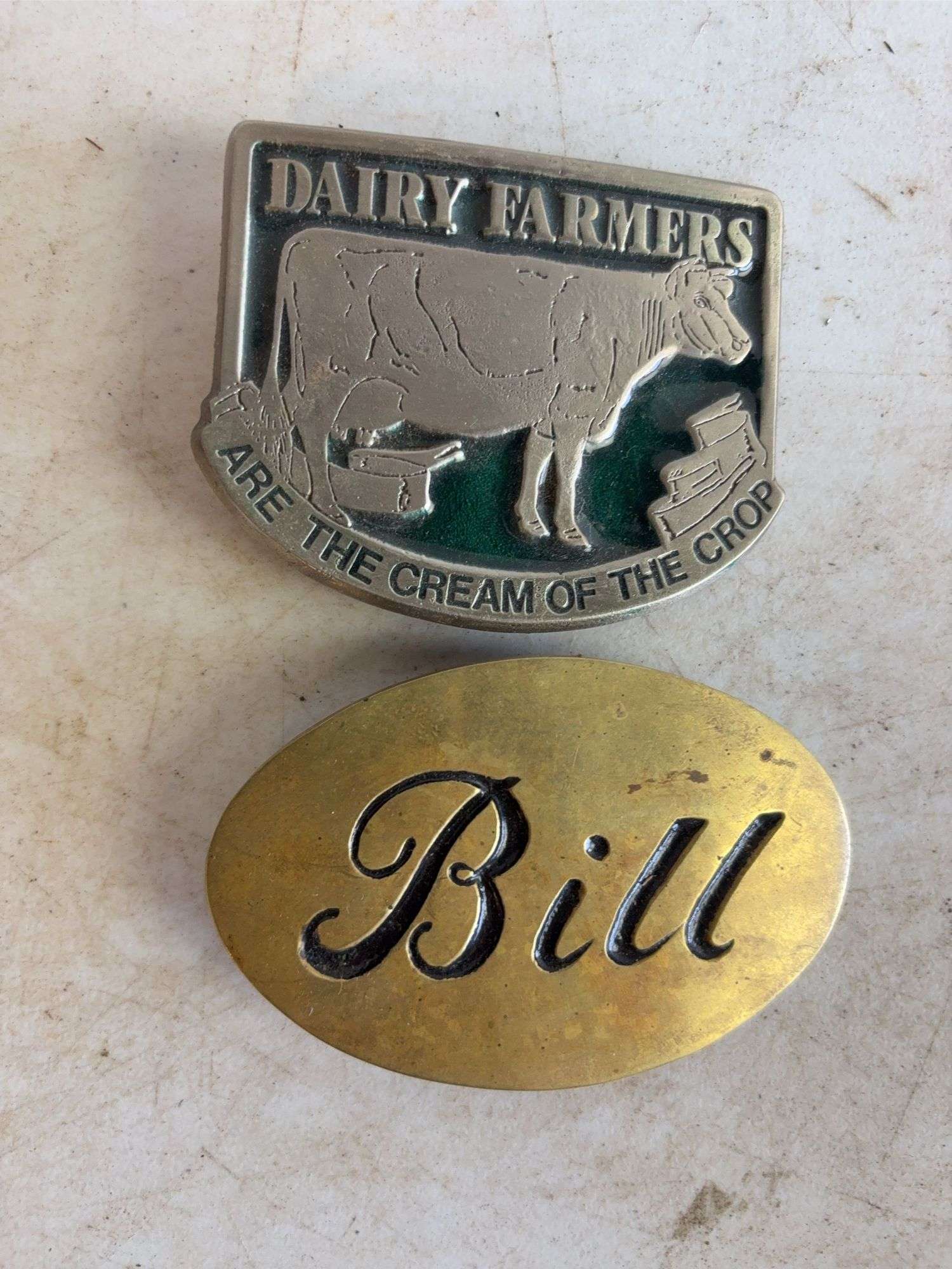 (8) miscellaneous belt buckles - see photos