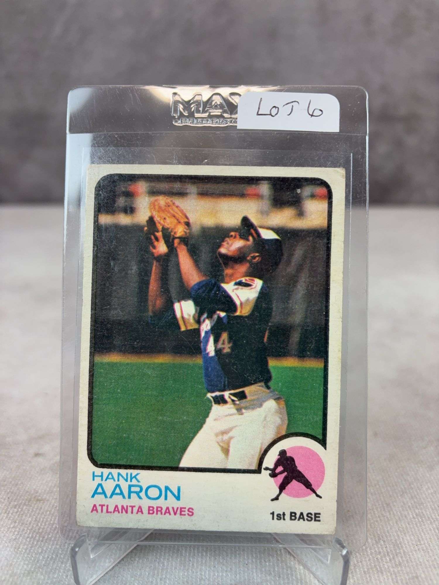 Hank Aaron - 1973 Topps #100 - Nice Card - EX+