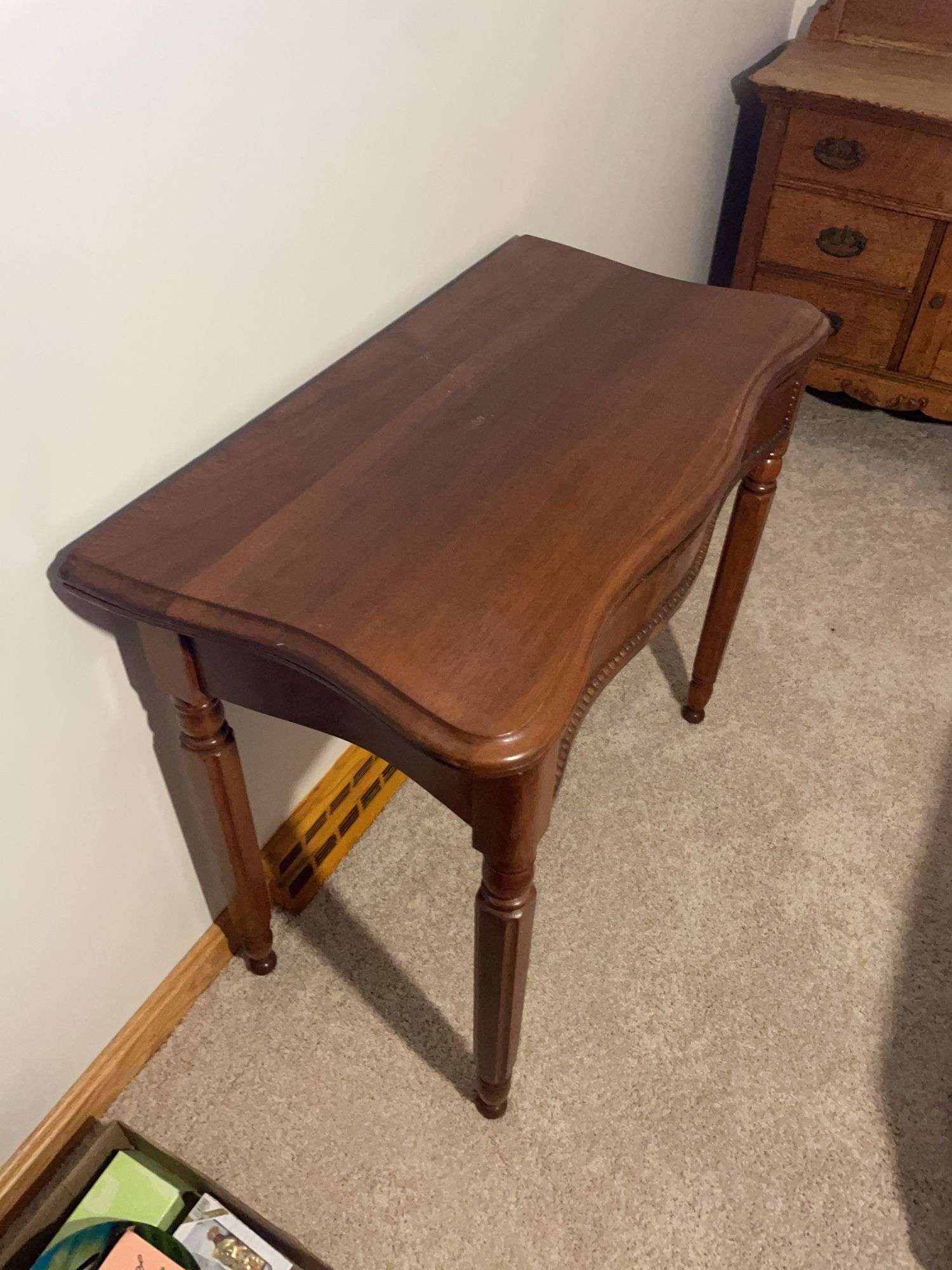 Antique drop leaf table