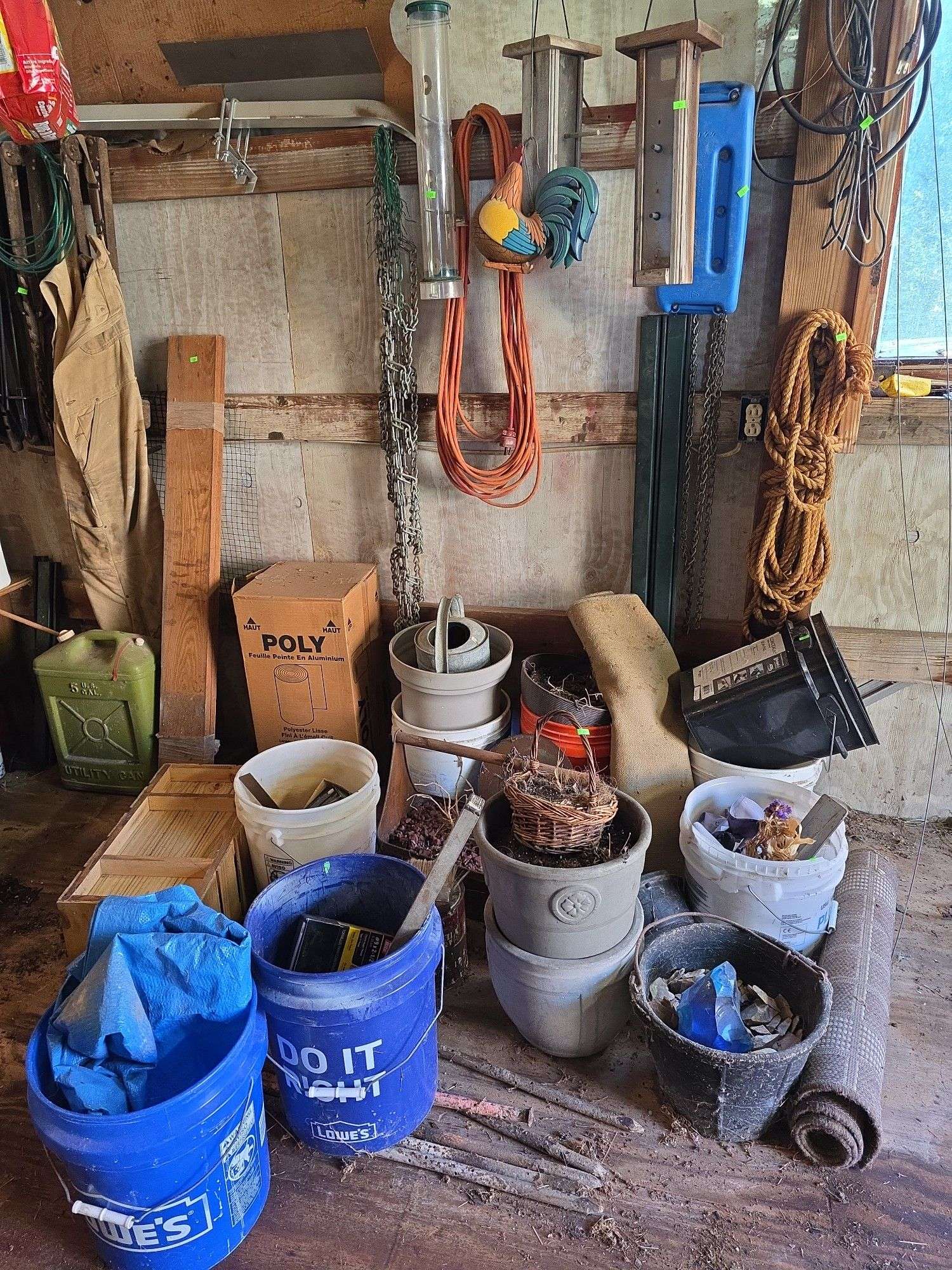 Gardening supplies & tools