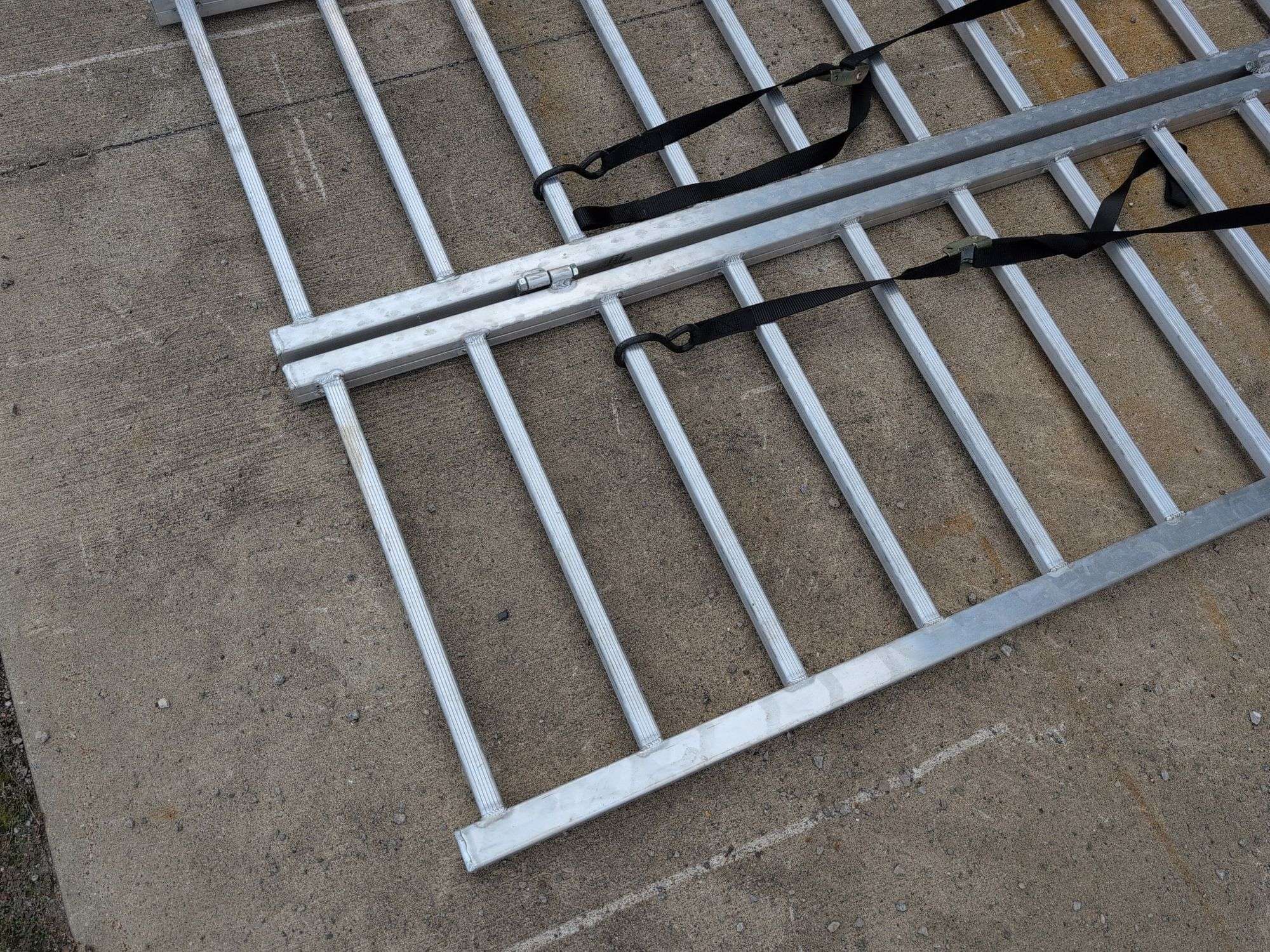 Metal ramps - 65" long and 44" wide