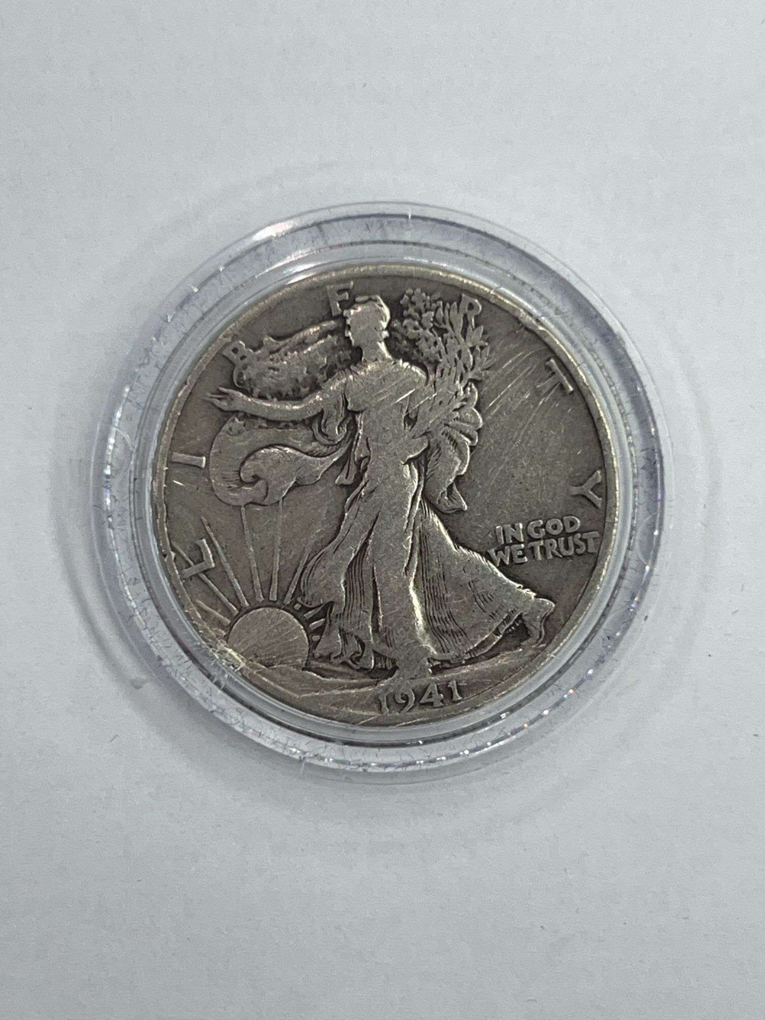 1941-D Walking Liberty Half Dollar