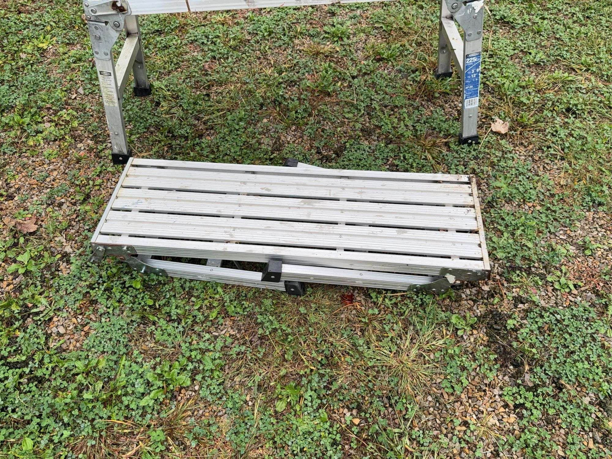 (2) 3 Ft. Werner Work Planks