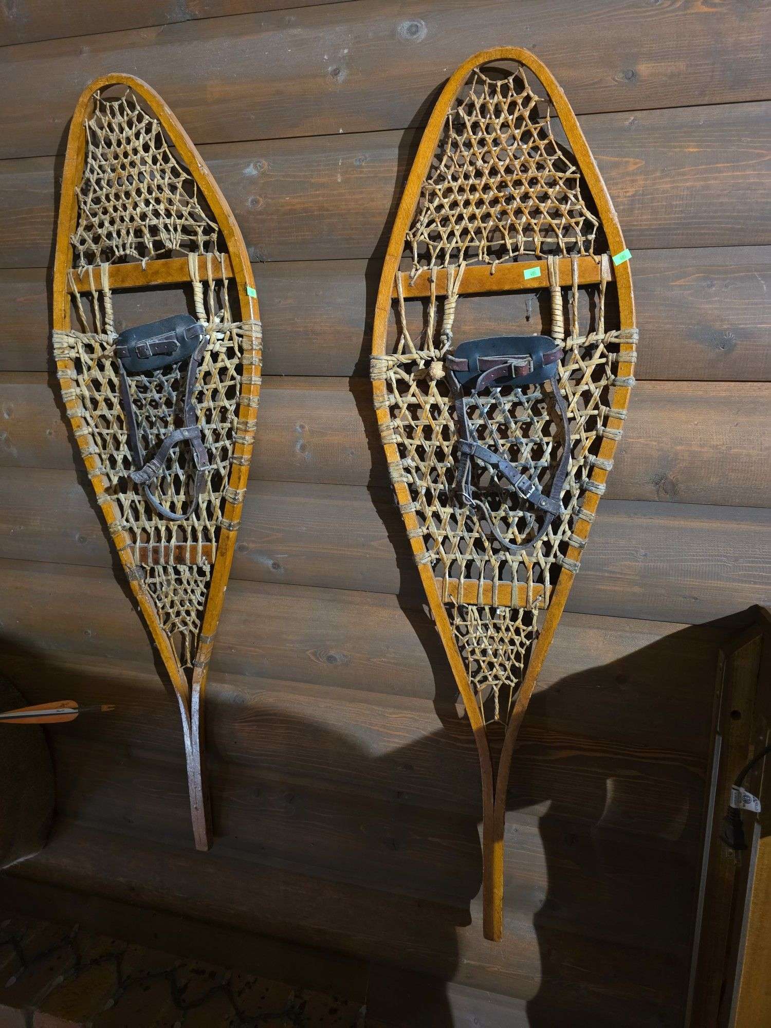 Pair of snow shoes
