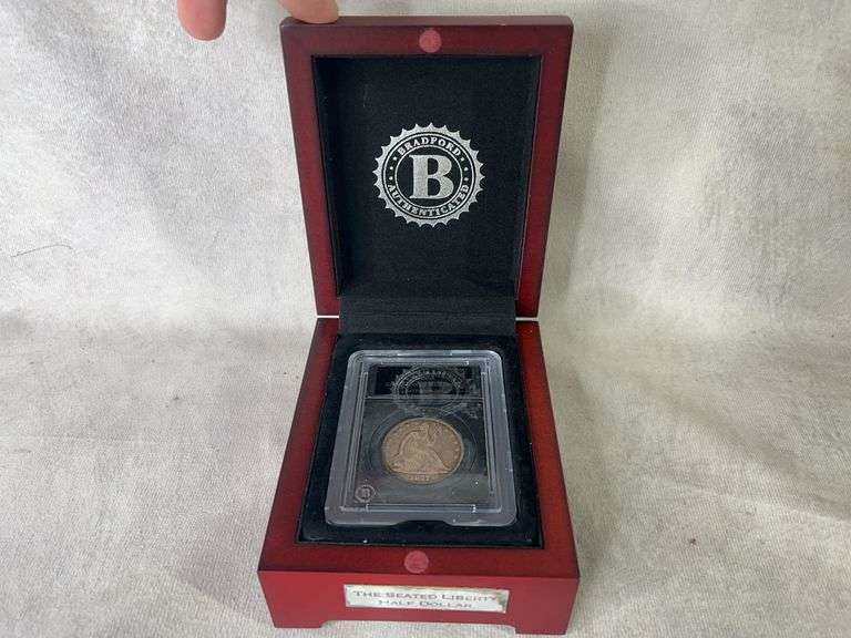 1877 Seated Liberty Half Dollar, Good