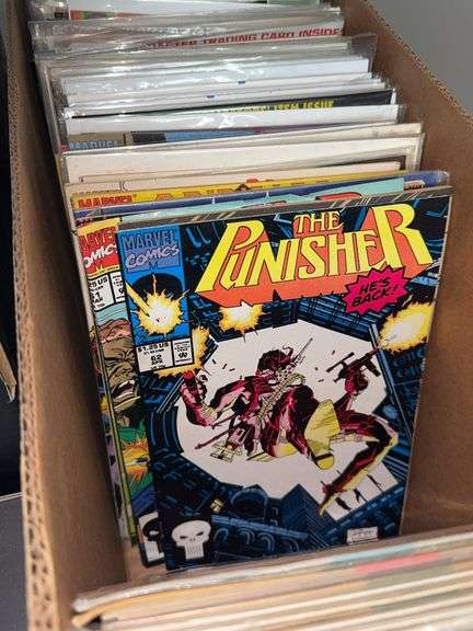 Large Assortment of Marvel and DC Comics