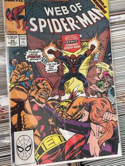 (2) Boxes of Assorted Marvel and DC Comics