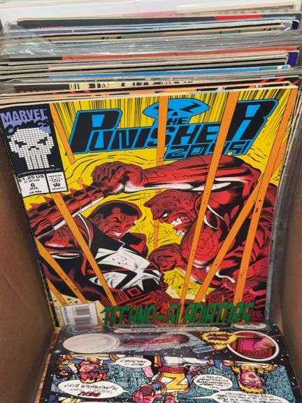 Large Assortment of Marvel and DC Comics