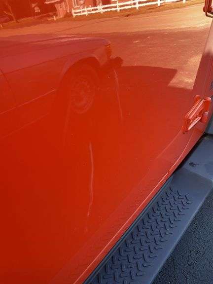 2015 Orange 4D Jeep Wrangler