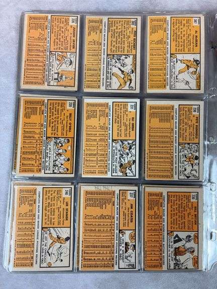 1963 Topps BB 50 Card Lot - Nice - EX- to EXMT