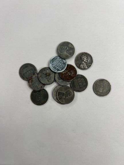 (14) Steel Pennies