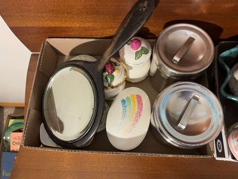 Assortment of decorative dishes