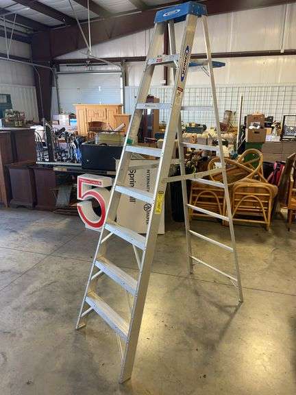 Werner 8' metal ladder