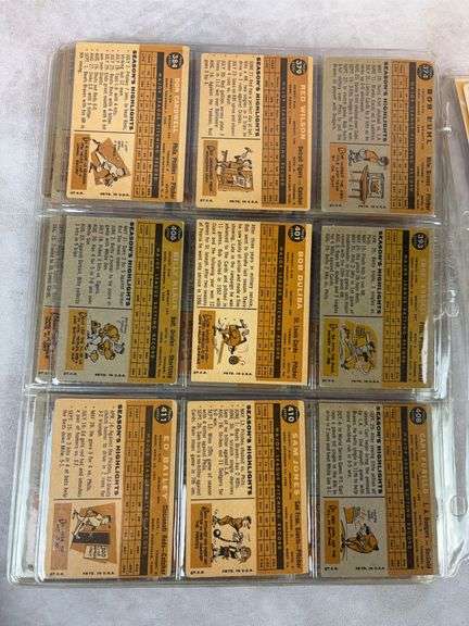 1960 Topps 100+ Card Mid Grade Starter Set