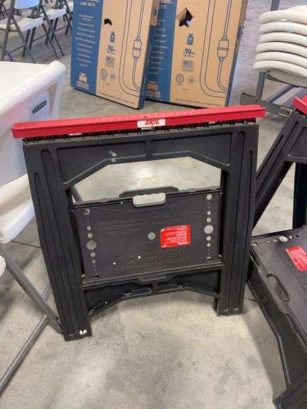 (2) Skil work stands