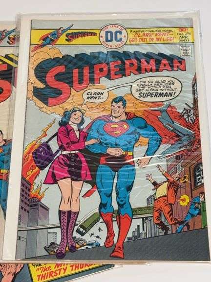 (8) Superman Comics