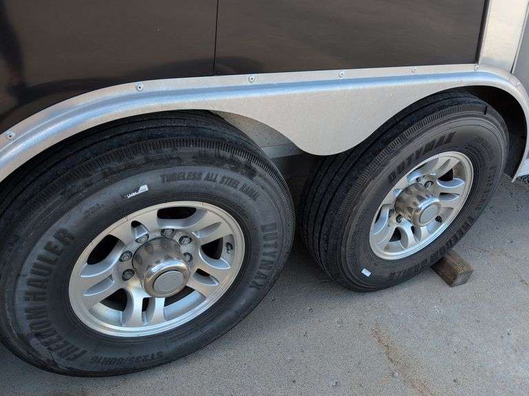 2015 - 24' Cargo Pro aluminum enclosed trailer - contents not included