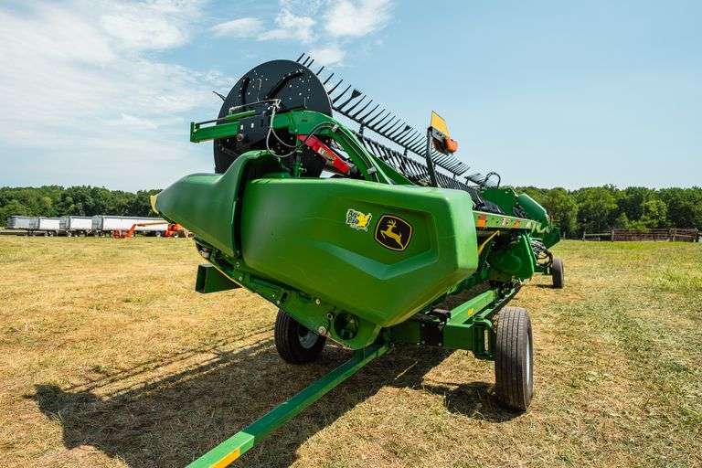 2018 J+M 4 WHEEL STEER HEADER CART