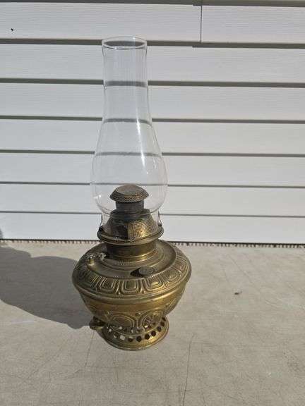 PAT. 1890 B & H NO. 89 ALADDIN STYLE LAMP