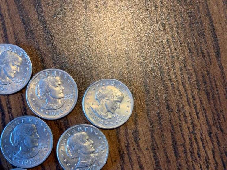 1979 Liberty Dollar Coins and 1936-1937 Buffalo Nickels